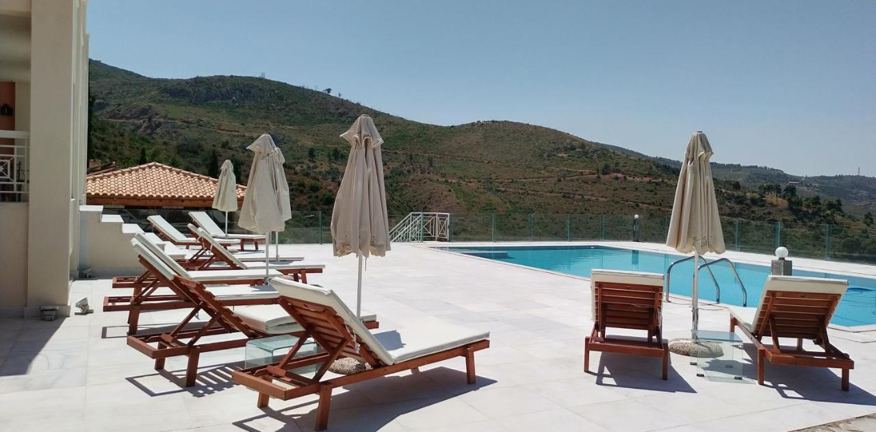 Hestia Villa Ájoi Apósztoli Kültér fotó